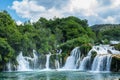 Waterfall and rock pool