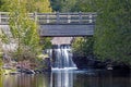 Waterfall At Rockwood Conservation Area Royalty Free Stock Photo