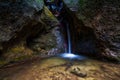 Waterfall in The rocky gorge Dolne diery