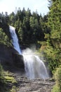 Waterfall of Rouget in the Alps Royalty Free Stock Photo
