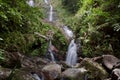 Waterfall in Sabah Borneo Royalty Free Stock Photo
