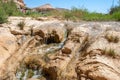 Waterfall in Sahara Desert