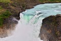 Waterfall Salto Grande in Torres del Paine National Park, Patagonia, Chile Royalty Free Stock Photo