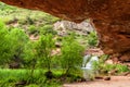 Waterfall Sant Miquel del Fai, Catalonia Royalty Free Stock Photo