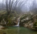 Waterfall in sassinoro