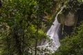 Waterfall Savegre River, San Gerardo de Dota, Costa Rica Royalty Free Stock Photo