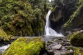 Waterfall Savegre River, San Gerardo de Dota, Costa Rica Royalty Free Stock Photo