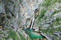 Waterfall Savica in Julian Alps