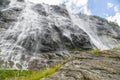 Waterfall Seven Sisters from pedestal view, Norway