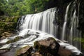 WATERFALL - Sgwd Isaf Clun-Gwyn,Brecon Beacons National Park, Wales, England