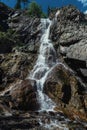 Waterfall Shirlak in Altai Mountains