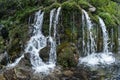 Waterfall, Sierra Nevada Range Royalty Free Stock Photo