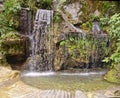 Waterfall, san martin, peru. Royalty Free Stock Photo