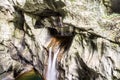 Waterfall in Skocjan Caves Park, Natural Heritage Site in Sloven