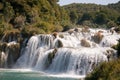 Waterfall Skradinski buk in Croatian National Park