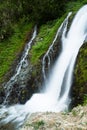 Waterfall and small cascade in forests of Washington State Royalty Free Stock Photo