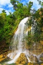 Waterfall in Soroa,a cuban touristic landmark