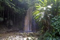 Waterfall in Soufriere, Saint Lucia island, France