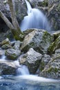 Waterfall in Spain. Source of Guadalquivir river in Andalucia Royalty Free Stock Photo