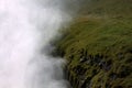 Waterfall steam of Gullfoss Royalty Free Stock Photo