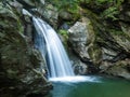 Waterfall, Stowe Vermont Royalty Free Stock Photo