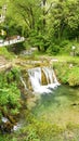 Waterfall stream of Garriga