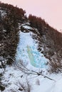 Waterfall Stuibenfall at Umhausen - Tirol Austria