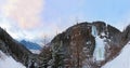 Waterfall Stuibenfall at Umhausen - Tirol Austria