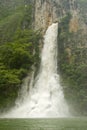 Waterfall in Sumidero Canyon