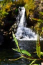 Waterfall sunny in the afternoon