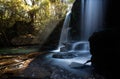 Waterfall and swimming hole in Southern Highlands Royalty Free Stock Photo