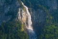 Waterfall at the swiss alpes