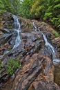 The waterfall of tears in the near of Elpitiya Royalty Free Stock Photo