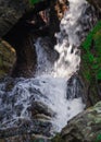 Waterfall of Thailand in the jungle.