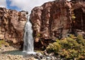 Waterfall in Tongariro National Park Royalty Free Stock Photo