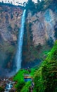 Waterfall at tongging mountain north sumatra Royalty Free Stock Photo