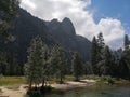 Yosemite nature river Royalty Free Stock Photo