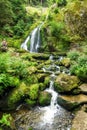 waterfall at Triberg in the black forest area Germany Royalty Free Stock Photo