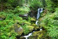waterfall at Triberg in the black forest area Germany Royalty Free Stock Photo