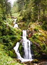 The waterfall of Triberg in Germany, black forest