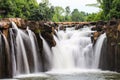 Waterfall in tropical country.