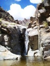 Waterfall in tucson, Arizona Royalty Free Stock Photo