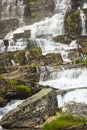 Waterfall Tvindefossen, Norway