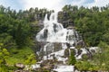 Waterfall Tvindefossen, Norway