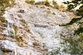 Waterfall uchan-su in Crimean mountains Royalty Free Stock Photo