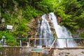 Waterfall Urlatoarea from Bucegi Natural Park, Romania