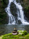 Waterfall on the Urumea river Royalty Free Stock Photo