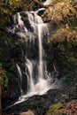 Waterfall in Uvas Canyon County Park, Santa Clara county, California; long exposure Royalty Free Stock Photo