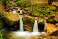 Waterfall in Uvas County Park Royalty Free Stock Photo