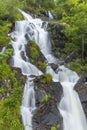 Waterfall in Val-de-Sos, Suc-et-Sentenac, Pyrenees, France